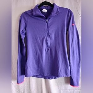 Nike pro half zip pullover